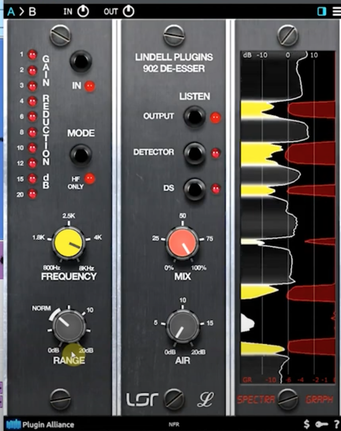 Plugin Alliance Lindell Audio 902 De-Esser